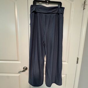 Old Navy Active Cloud Motion Wide Leg Go-Dry Pants XL Steel Blue NWT